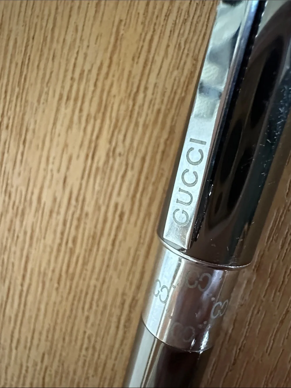 Gucci polished black